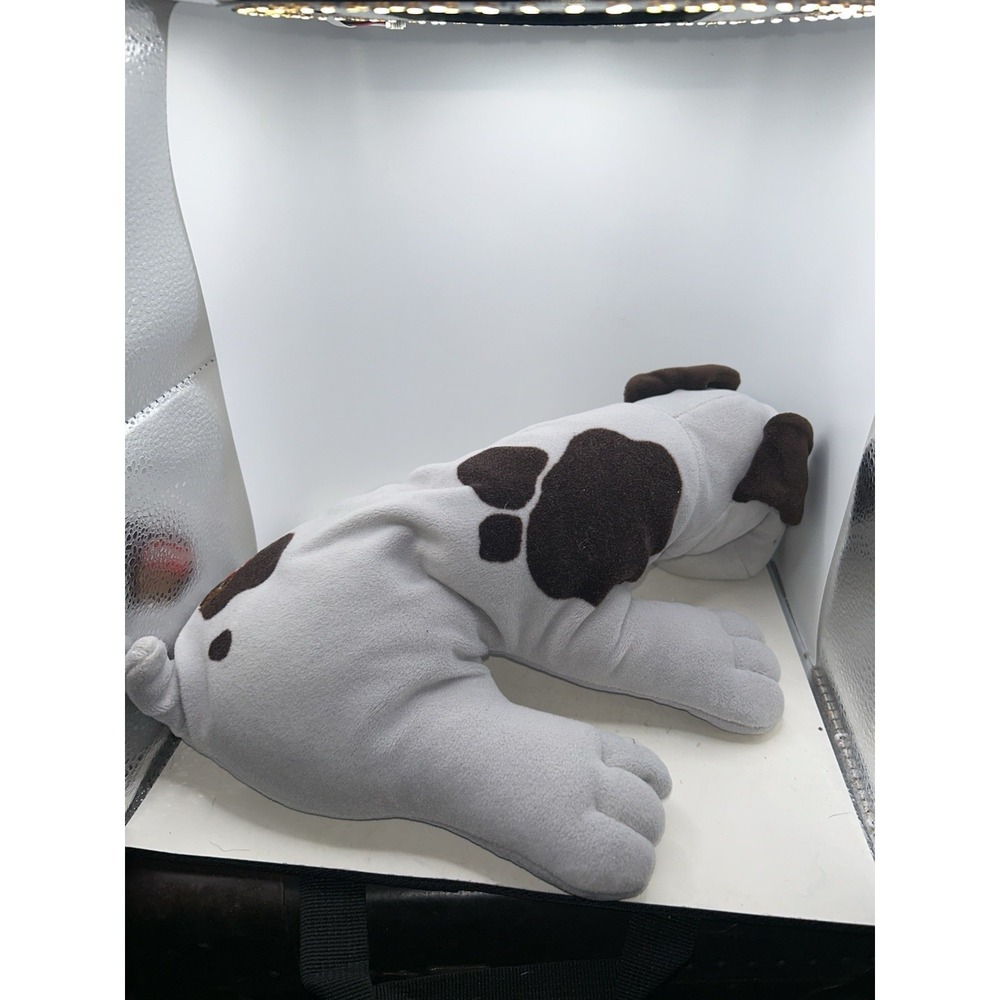 VTG Tonka Pound Puppy Gray Brown Spotted Hound Dog Large 18" Plush Stuffed Toy - Picture 5 of 8